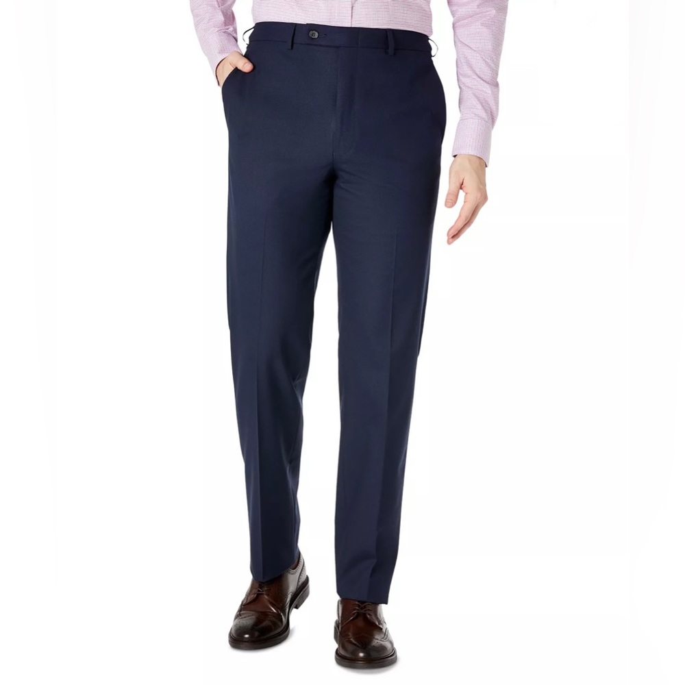NWT Lauren Ralph Lauren Men’s Classic Fit Ultraflex Flat Front Dress Pants